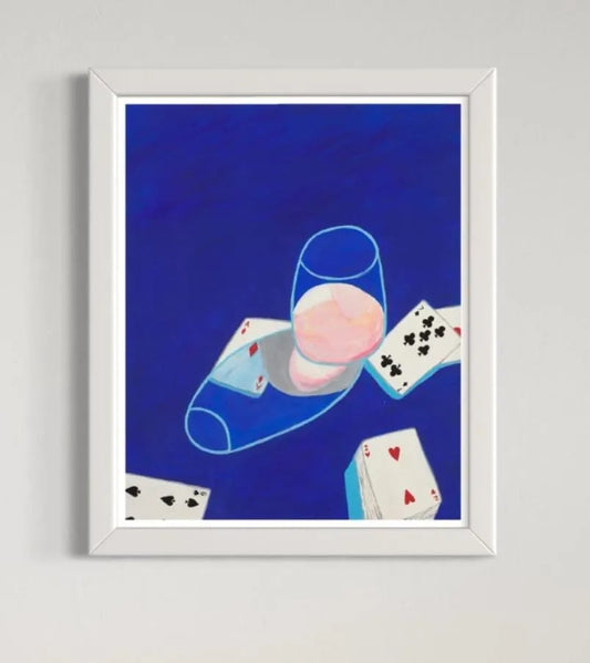 'Game of Chance' Studio Giclee Print by Vanessa Franklin